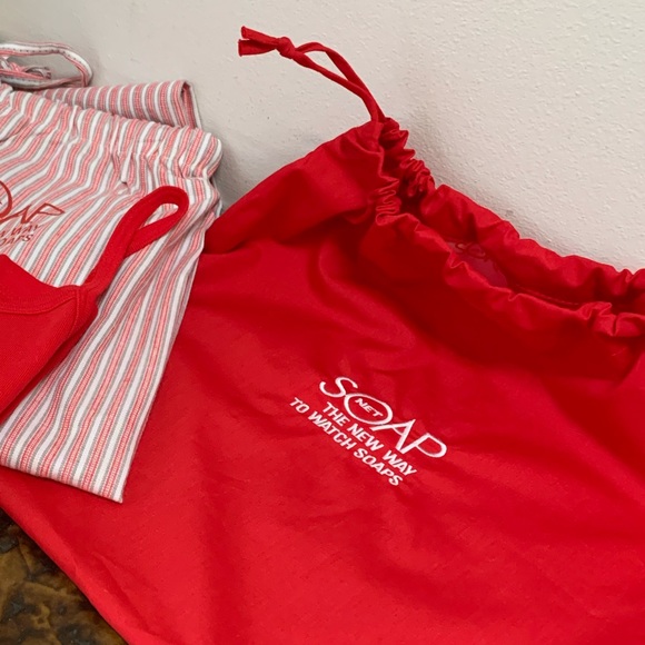 NWT SOAPNET 100% COTTON PAJAMAS and INTIMATES BAG - Picture 8 of 10